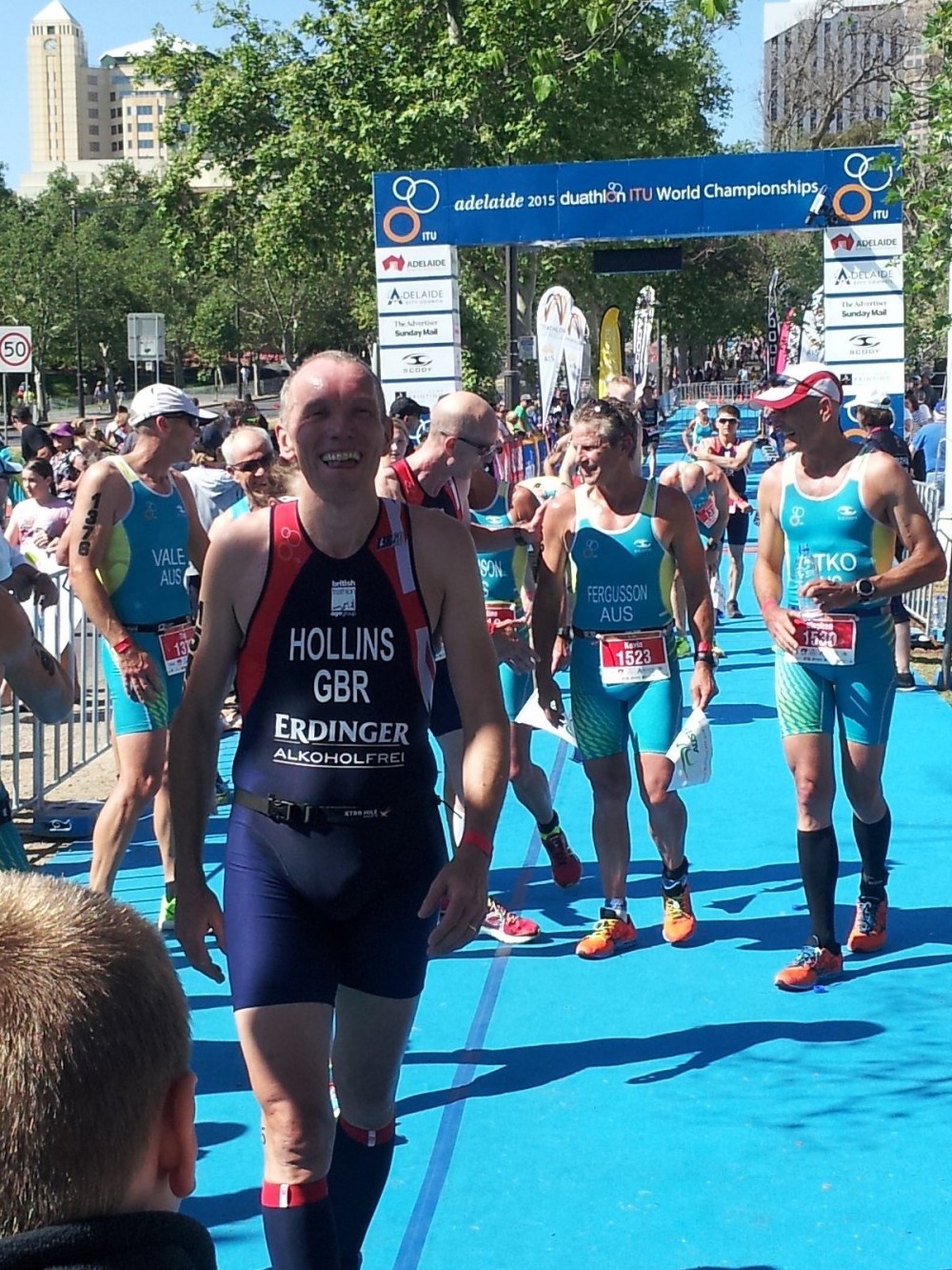 Pete Finish line adelaide