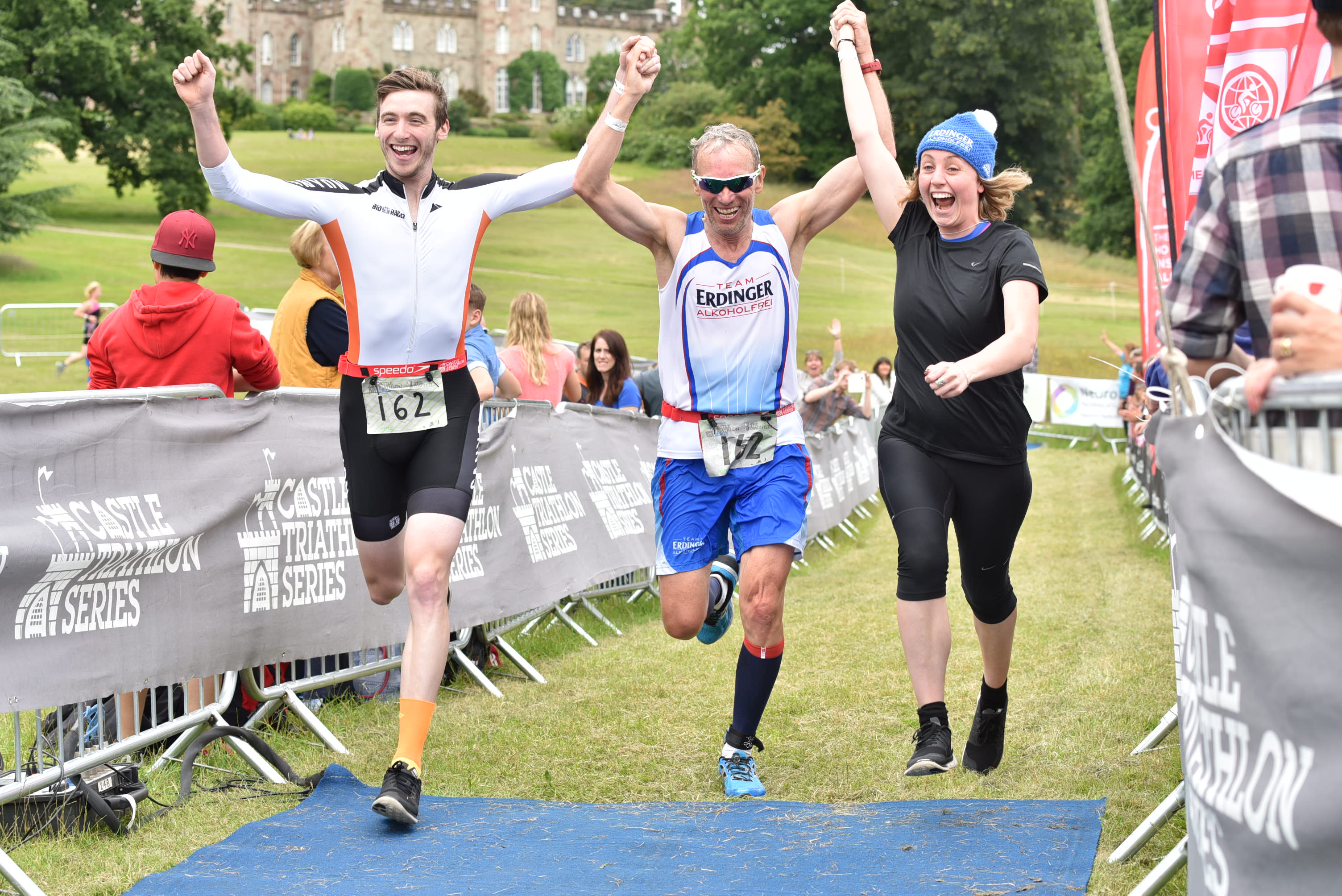 Gauntlet finish line