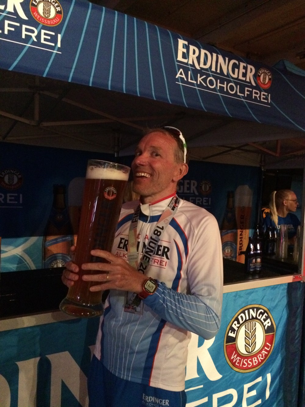 Post race Erdinger Elsinore