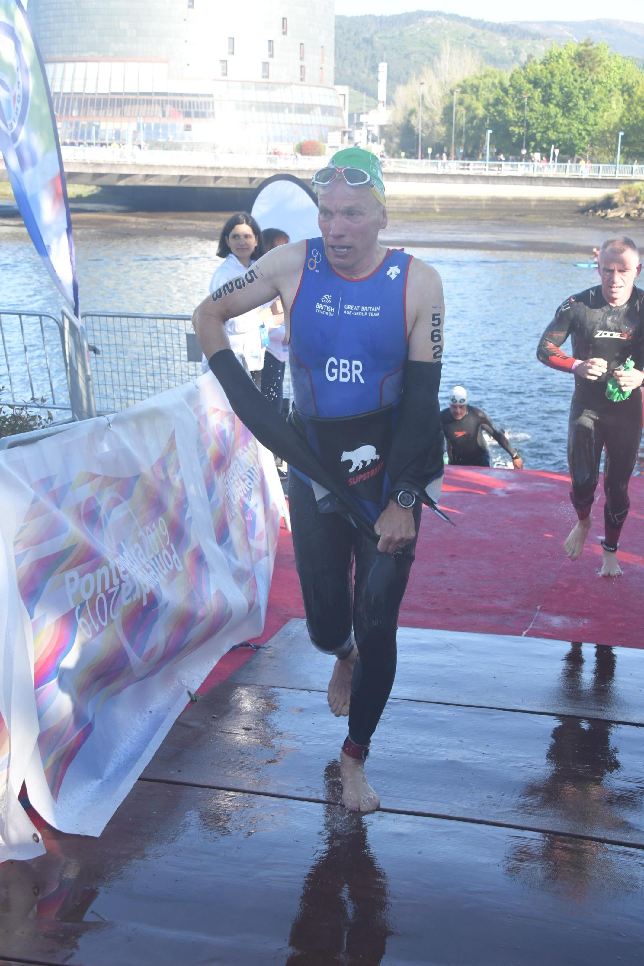 emerging from the water 4